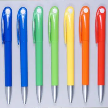 Wholesale advertising pen customized logo sublimation plastic ball-point pen