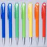 Wholesale advertising pen customized logo sublimation plastic ball-point pen