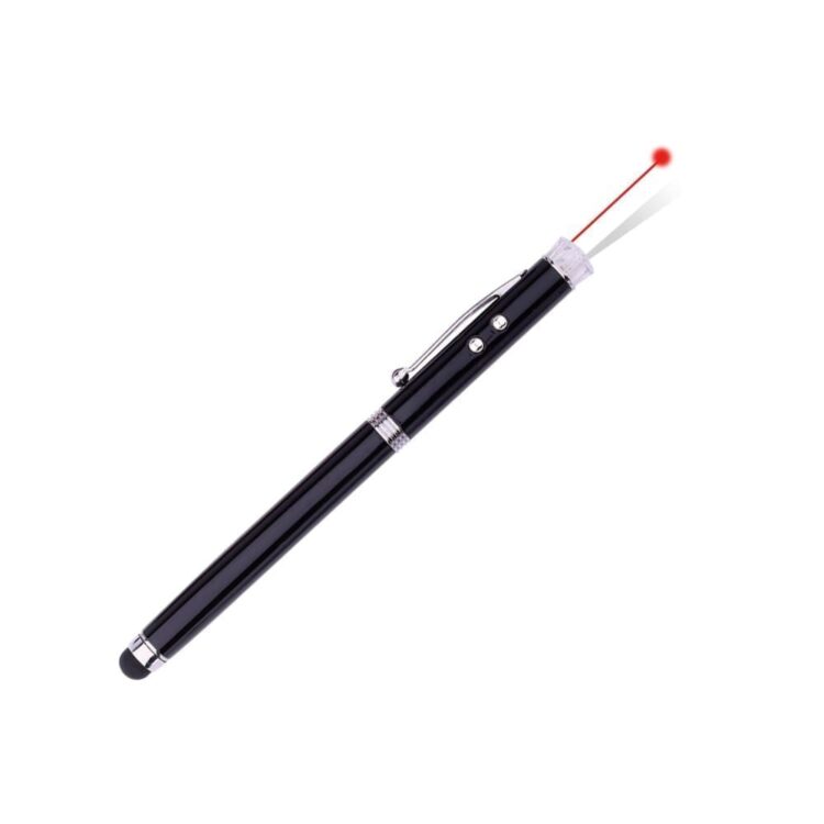 Marketing business-offic tool gift pen exquisite new design model function-pen with led light laser stylus metal pens