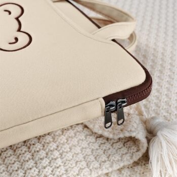 Cute durable travel business using custom messenger bag laptop handbag laptop sleeve with pocket