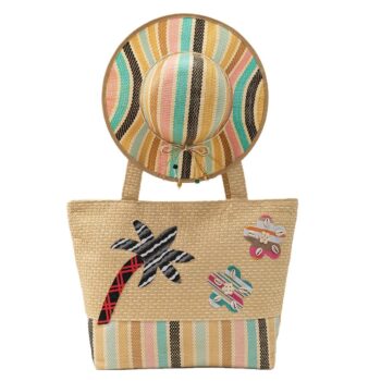 New arrival shoulder beach tote bag large handbag woven paper straw decorative beach bags
