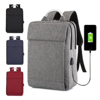 Custom promotional wholesale laptop backpacks with logo from China manufacturer
