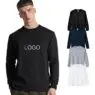 Autumn long sleeve 180g t-shirt classic shirts long sleeve t-shirt