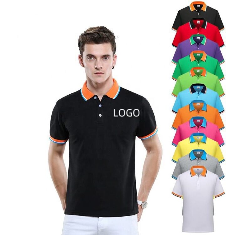 Customized polo tshirts manufracturer wholesale mens clothing working shirt polyester polo shirts for mens