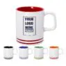 Printed magical marketing custom promotional 10 oz lacrosse ceramic coffee mug