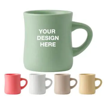 Factory wholesale american screen printed red rooster 20 oz diner coffee mug