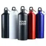 Customized cheap promotion water bottle with company logo outdoor sport aluminium or stainless steel water bottle for promotion