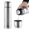 Traditional bullet head vacuum insulated stainless steel air tight lid leaking proof double wall mate thermoses water bottle