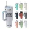 40oz cup adventure quencher flowstate reusable insulated stainless steel tumbler with handle and straw