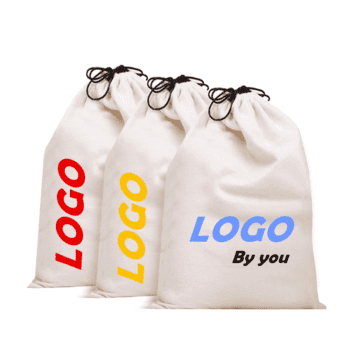 Custom promotional wholesale drawstring bags with logo from China manufacturer