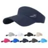 Wholesale summer sunvisor gorro viceras large brim visor outdoor quick dry fit plus brim sun sport visor hat