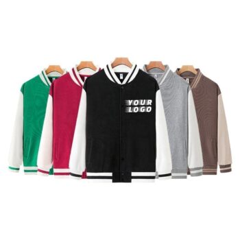 High quality 100% cotton comfortable fashion casual men's and women's baseball uniforms for men