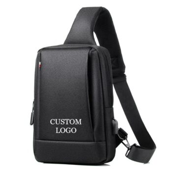 Men's multifunction anti-theft usb shoulder bag men bags shoulder crossbody travel sling chest bags pack messenger pack for male