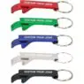 Aluminum alloy bottle opener 4 in 1 key chain drop shipping available metal opener beer can tab opener with shotgun tool