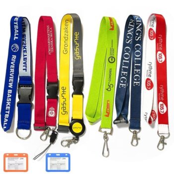 No minimum order custom printed lanyard, cheapest lanyard with id holder & card