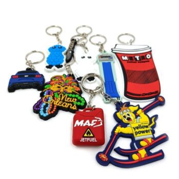Hot-selling customized soft pvc keychain key chain rubber keychains silicone keyring 2d/3d soft pvc keychain