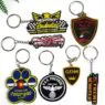 Make your own soft rubber 2d 3d keychain cartoon custom logo silicone pvc keyring