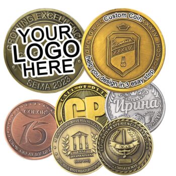 Custom design antique gold silver challenge coin die stamped zinc alloy brass coin 2d 3d metal token custom coins collections