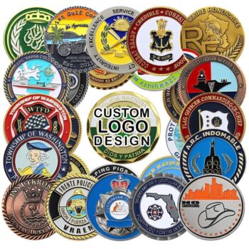 Free sample gold silver commemorative coins enamel souvenir zinc alloy metal coin custom 3d brass metal engraved challenge coin