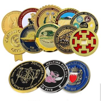 Gold silver brass coin zinc alloy metal challenge coin custom design 3d 2d enamel coin collection for souvenir