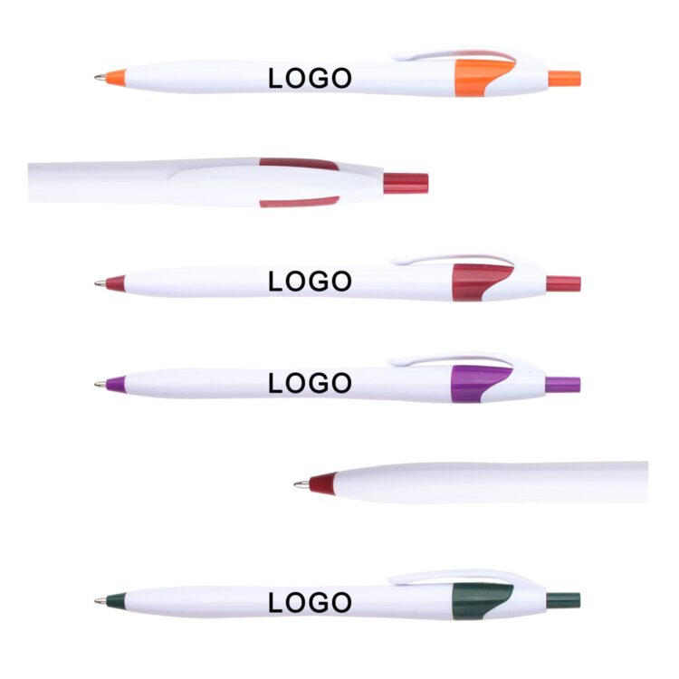 School white other gift custom blue logo wholesale personalized plastic uniball promotional stylus ball-point pens for office