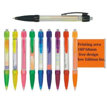 Low-cost customized paper-pulling color pattern banner advertising pen