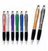 Oem led lighting up logo pen stylus pen customized logo light up pen