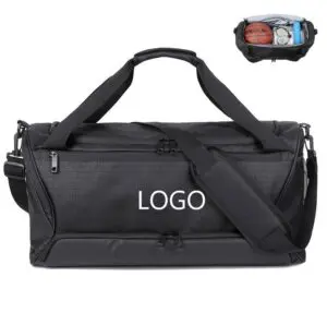 Custom logo waterproof sports swimming yoga bag portable weekend luggage travel fitness bag large capacity gym bag