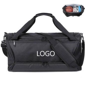 Custom logo waterproof sports swimming yoga bag portable weekend luggage travel fitness bag large capacity gym bag