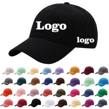 Unstructured gorras casquette customize logo dad hats custom baseball hat