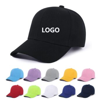 Custom embroidery logo 6 panel children baby kids baseball cap for youth