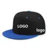 Gorras unstructured 6 panel embroidery hip hop hats two tone snapback cap wholesale