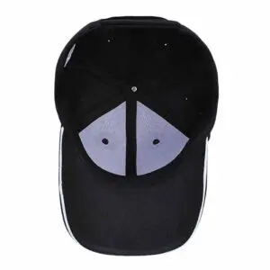 Wholesale gorras customised embroidery solid color plain sandwich brim baseball caps custom hats