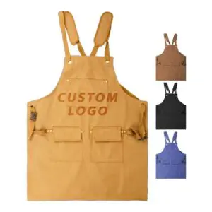 Custom wholesale aprons with logo from China manufacturer