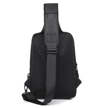 Men's multifunction anti-theft usb shoulder bag men bags shoulder crossbody travel sling chest bags pack messenger pack for male