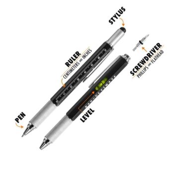Promotional multifunction tool stylus pen with plastic metal touch multi function custom logo ball point ballpoint promotion
