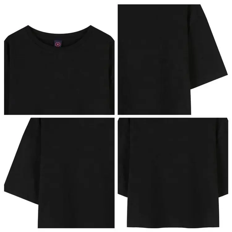 Custom plain sexy cropped tshirt blanks women sports cotton crop top ladies t shirt street wear