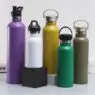 Custom 350ml-1000ml double wall stainless steel sports water bottle thermal insulated outdoor vacuum flask for travel
