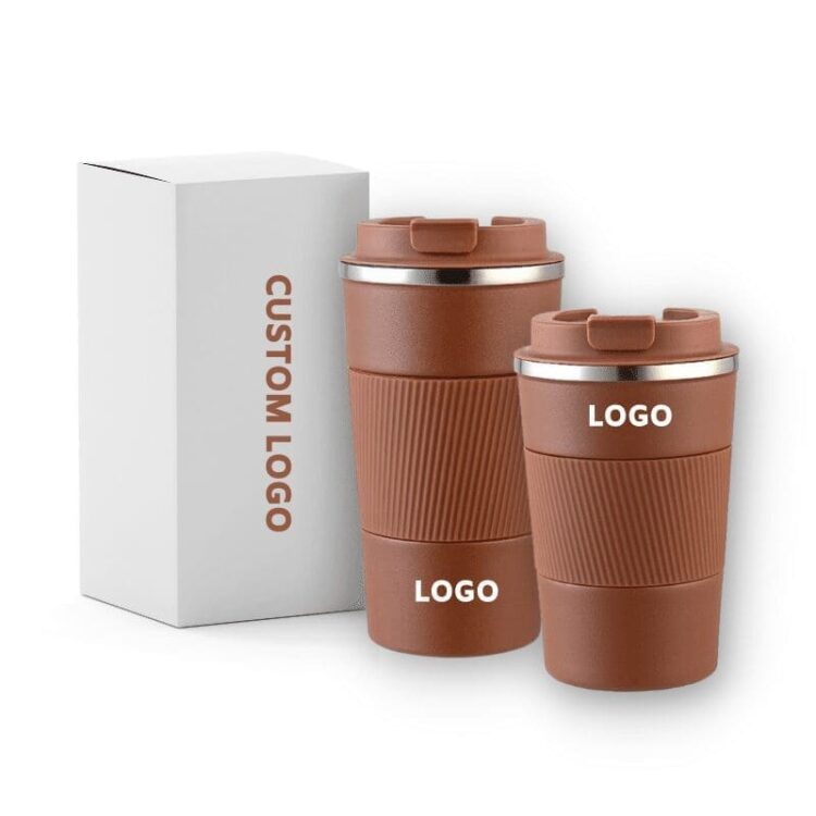 510ml silicone sleeve stainless steel coffee cup coffee mug tumbler stainless steel tumbler with logo