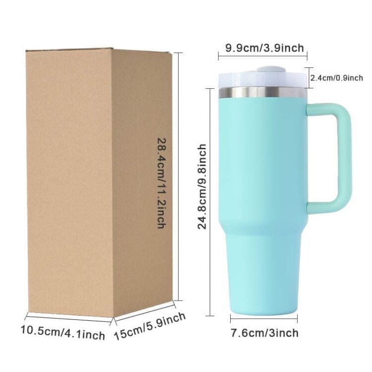 40oz cup adventure quencher flowstate reusable insulated stainless steel tumbler with handle and straw