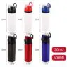Customized promotion 20oz water bottle flask vacuum insulated with company logo outdoor gym sport aluminium or stainless steel