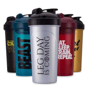 Customized shaker water bottle blender shaker bottle custom gym protein bottles print logo sport plastic bpa free promotion