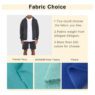 Custom embroidery logo men acid washed hoodies oversize zip up hoodies streetwear vintage heavyweight blank zip hoodie for men
