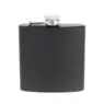 Custom logo different capacity male alcohol whisky wine pot bottle pocket portable stainless steel hip flasks 1-18oz