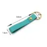 Wholesale promotional gift pu leather keychain custom logo blank leather car key chain