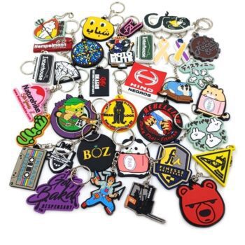 Hot-selling customized soft pvc keychain key chain rubber keychains silicone keyring 2d/3d soft pvc keychain