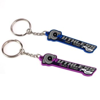 Make your own soft rubber 2d 3d keychain cartoon custom logo silicone pvc keyring