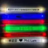 Promotional logo color qr code customized led wristbands seven colors led wristbands for events with rfid
