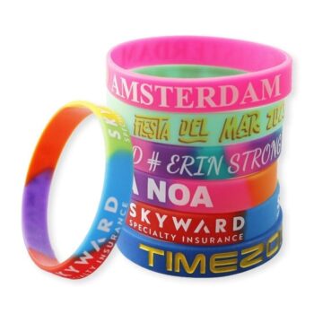 Custom festival any logo fabric wrist band with remote controlled party led bracelet personalized silicone wristbands for events