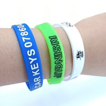 Cheap gift items new silicone bracelet wrist bands custom silicone wristband